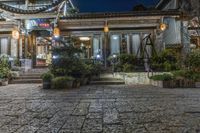 Historic Architecture on Cobblestone Roads in Lijiang 001