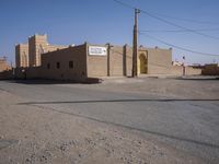 Historic Architecture in Marocco Under a Clear Sky