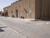 Historic Architecture in Morocco Village, Clear Sky
