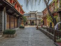 Historic Architecture in Village China Yunnan