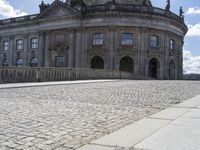 Historic Berlin: Road with Facades and Windows