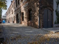 Historic Brick Alleyway in Berlin, Germany 001