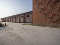 Historic Brick Warehouse in China