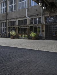 Historic Buildings and Cobblestone Streets in Berlin