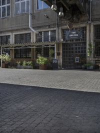 Historic Buildings and Cobblestone Streets in Berlin