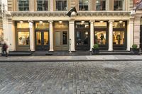 Historic Mansions and Cobblestone Streets of New York