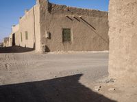 Historic Ruins in Desert Village of Morocco