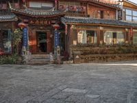 Historic Town Lijang, China: Cobblestone Roads (004)