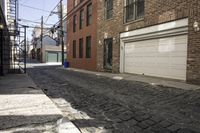 Hoboken, New Jersey - Cobblestone Alleyway
