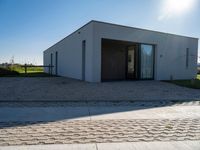 Holland Architecture with Wood, Asphalt, and Gravel