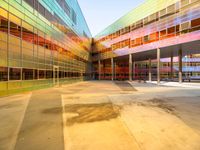 City Building in Holland: Clear Sky View