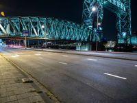 Night in Holland: City Lights and Beautiful Bridge Views