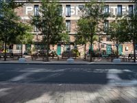 City Street in Holland with Modern Architecture