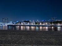 Holland Cityscape: Modern Architecture at Night