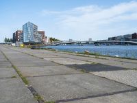 Holland Cityscape with Modern Architecture and Water Views