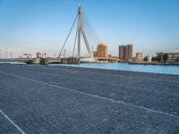 Cityscape of Holland at Sunrise, Clear Sky