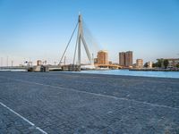 Cityscape of Holland at Sunrise, Clear Sky