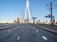 A Modern City in Holland at Dawn