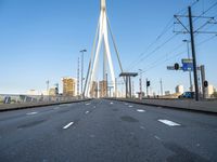 A Modern City in Holland at Dawn