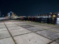 Night View of Holland, Netherlands Cityscape