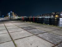 Night View of Holland, Netherlands Cityscape