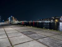 Night View of Holland, Netherlands Cityscape