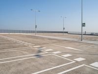 Parking Lot in Holland: Enjoying a Clear Sky