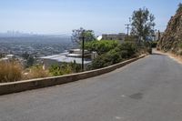 Hollywood Hills Overview in Los Angeles, California