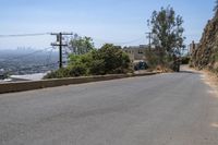 Hollywood Hills Overview in Los Angeles, California