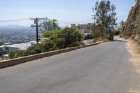 Hollywood Hills Overview in Los Angeles, California