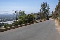 Hollywood Hills Overview in Los Angeles, California