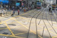 Hong Kong Busy Road in Metropolitan Area 001