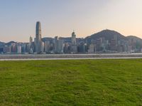 Hong Kong Cityscape: Skyline at Sunrise