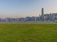 Hong Kong Coastal Cityscape with Skyline Views