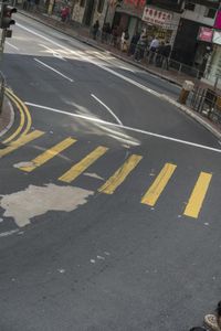 Hong Kong Elevated Road at Urban Junction 001