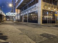 Hong Kong Night Cityscape: An Impressive View of the Main Road