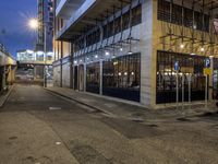 Hong Kong Night Cityscape: An Impressive View of the Main Road