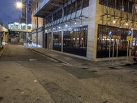 Hong Kong Night Cityscape: An Impressive View of the Main Road