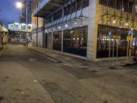 Hong Kong Night Cityscape: An Impressive View of the Main Road