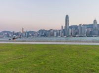 Hong Kong Skyline: A Cityscape at Dawn