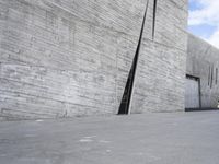 House Facade with Lines in Tenerife