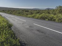 Iceland Asphalt Road in Nature Landscape 002