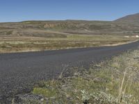 Iceland: Clear Sky Over a Mountain Landscape