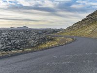 Iceland Coastal Road through Highlands with Ocean Views - 001