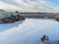 Iceland Coastal Road Through Rugged Highlands