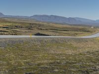 Endless Road in Iceland: Clear Sky Ahead