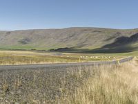 Iceland's Highland Plain: Rural Fields Surrounded by Clouds