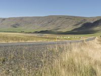 Iceland's Highland Plain: Rural Fields Surrounded by Clouds