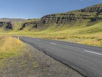 Highland Road Landscape of Iceland