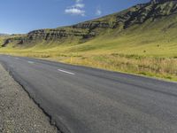 Highland Road Landscape of Iceland